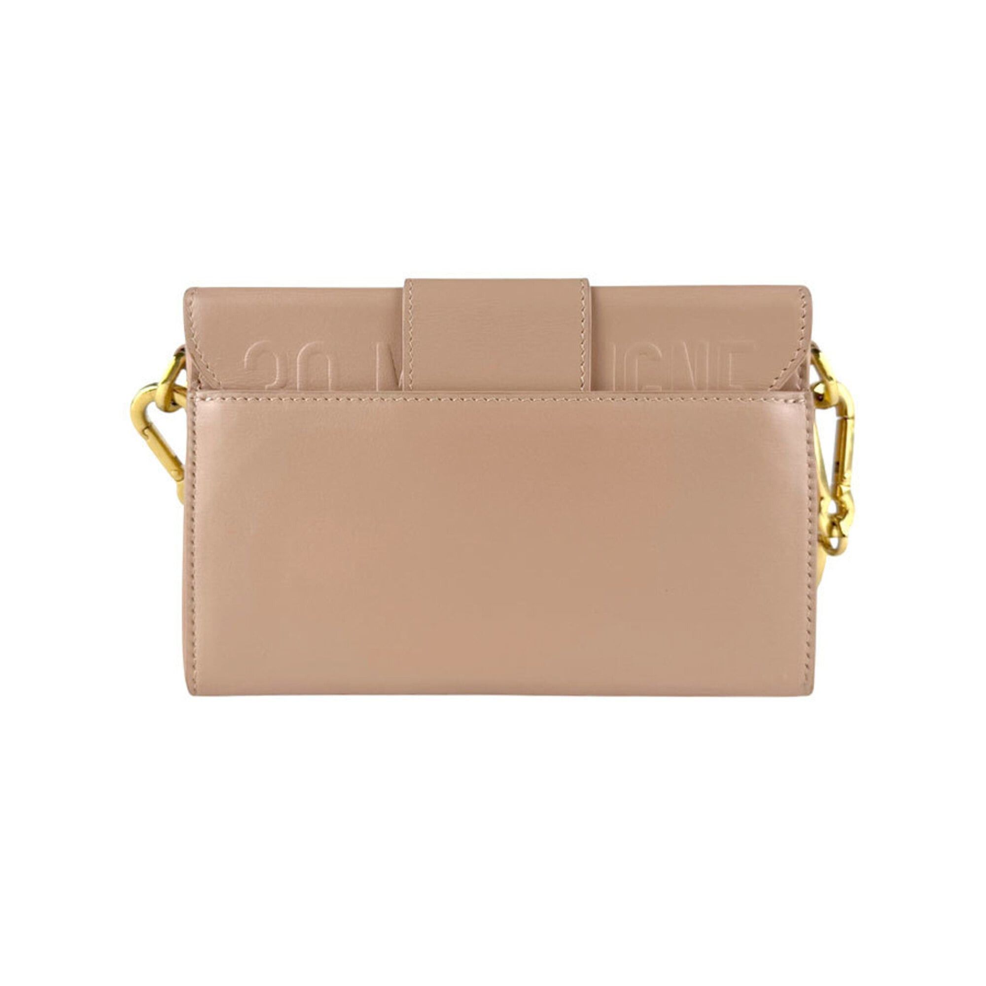Dior Christian Dior 30 Montaigne Leather Shoulder Bag, Pink Beige, Women's (z9782) Size ONE SIZE - 3 Thumbnail
