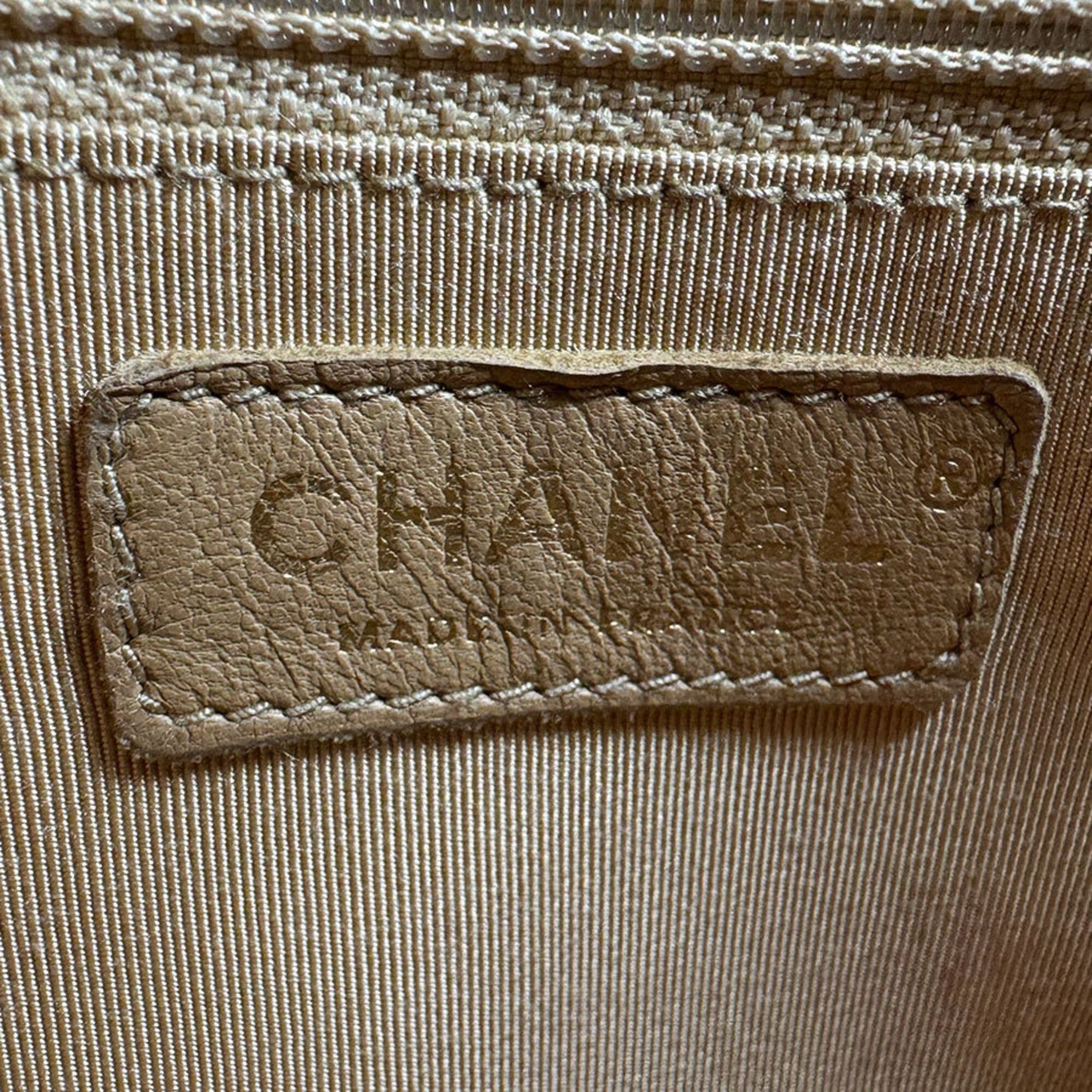 Chanel Chanel Shoulder Bag, Caviar Leather, Camel, Women's z9872 Size ONE SIZE - 12 Thumbnail