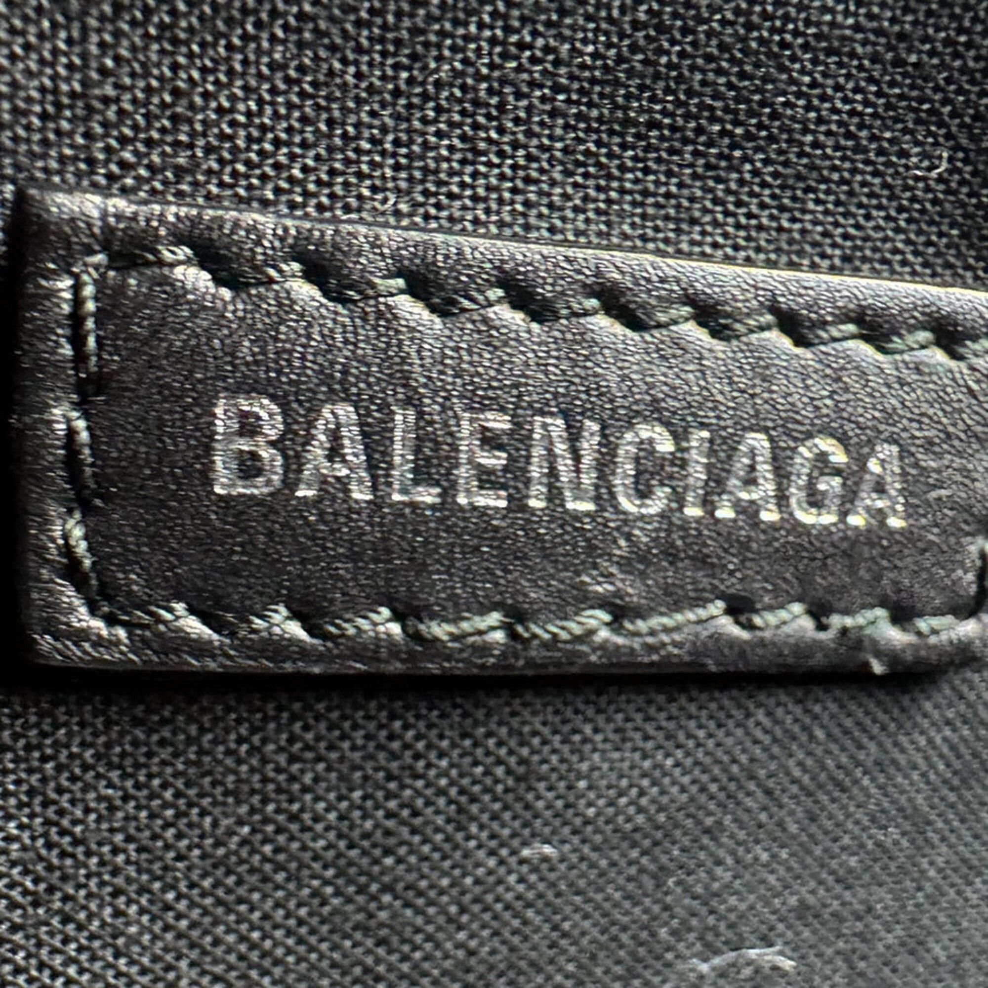 Balenciaga Balenciaga handbag/tote bag, Navy Cabas S, canvas and leather, black ivory, women's, 339933 z9852 Size ONE SIZE - 12 Thumbnail