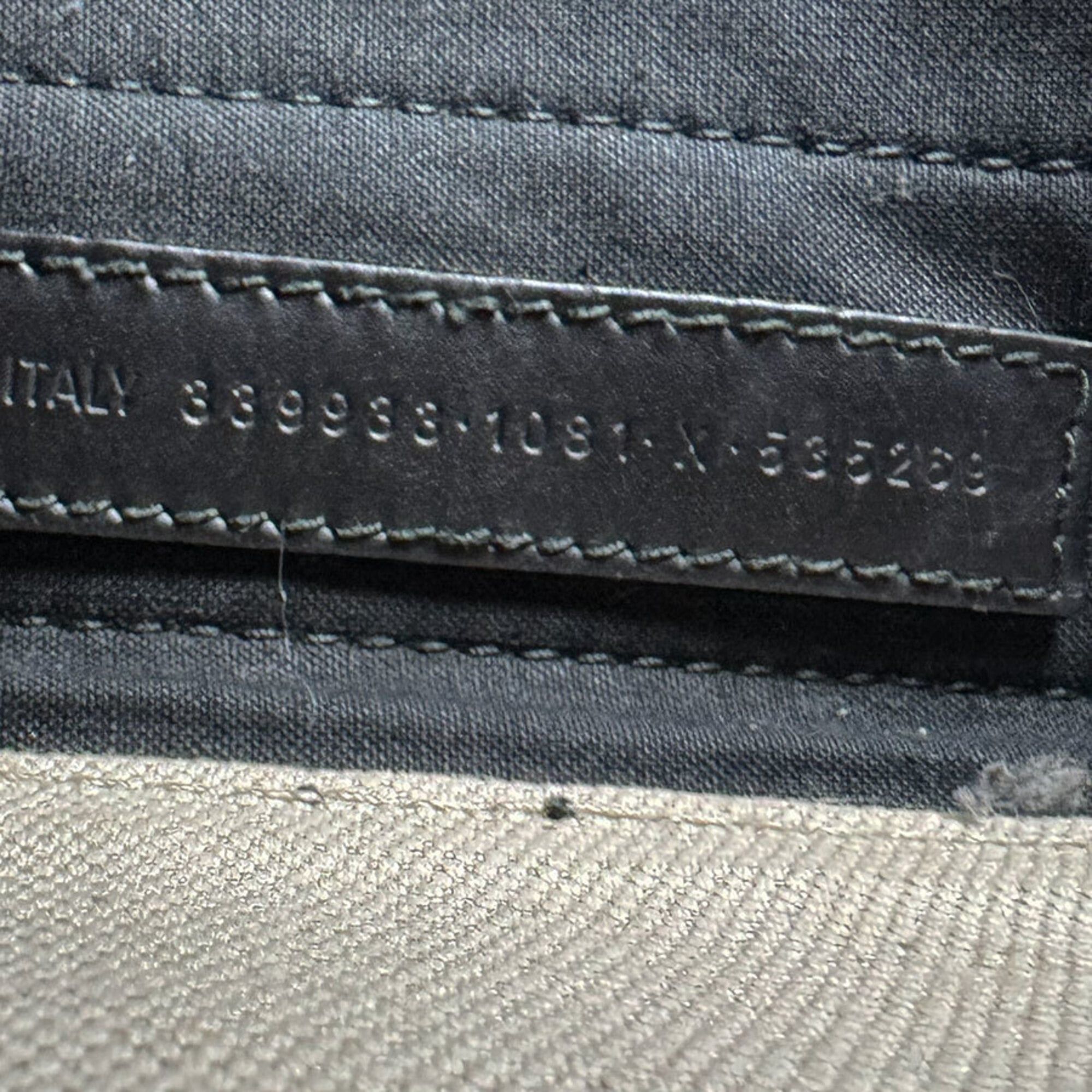 Balenciaga Balenciaga handbag/tote bag, Navy Cabas S, canvas and leather, black ivory, women's, 339933 z9852 Size ONE SIZE - 13 Thumbnail