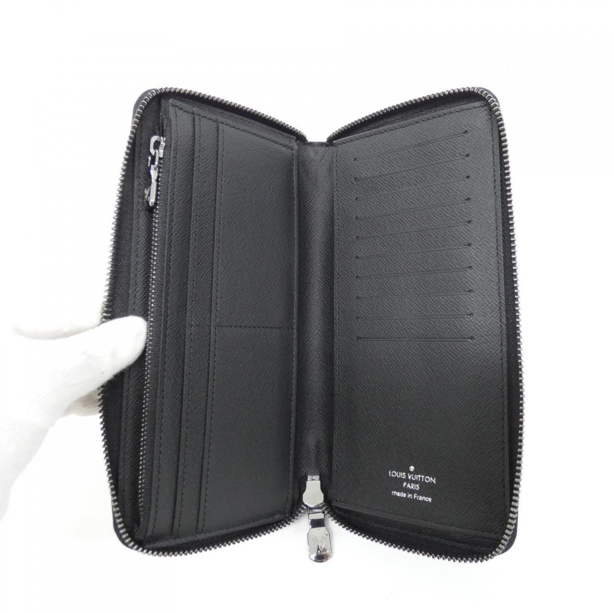 Louis Vuitton Louis Vuitton Monogram Eclipse Zippy Wallet Vertical M62295 Size ONE SIZE - 3 Thumbnail