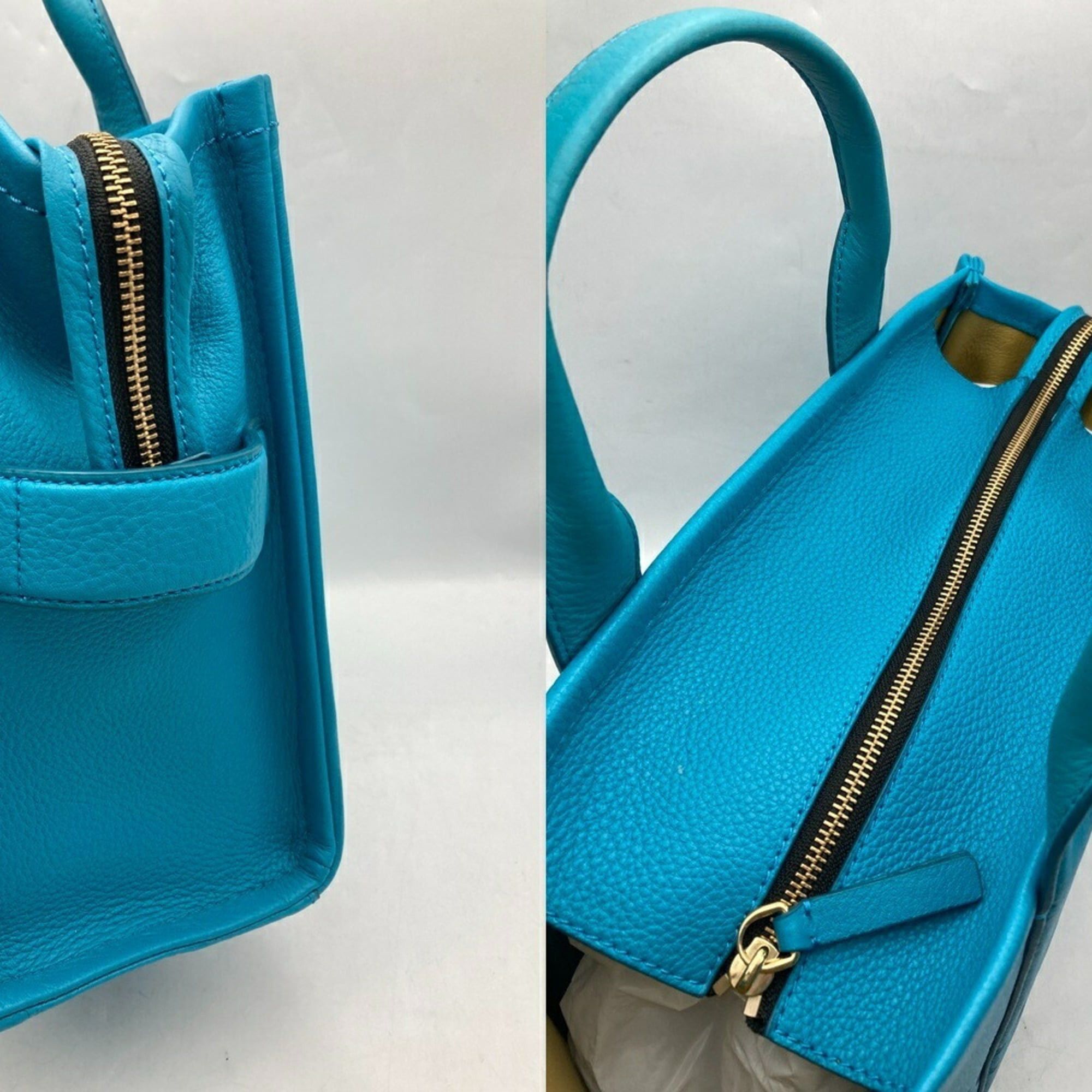 Marc Jacobs MARC JACOBS The Leather Tote Bag Medium Size ONE SIZE - 3 Thumbnail