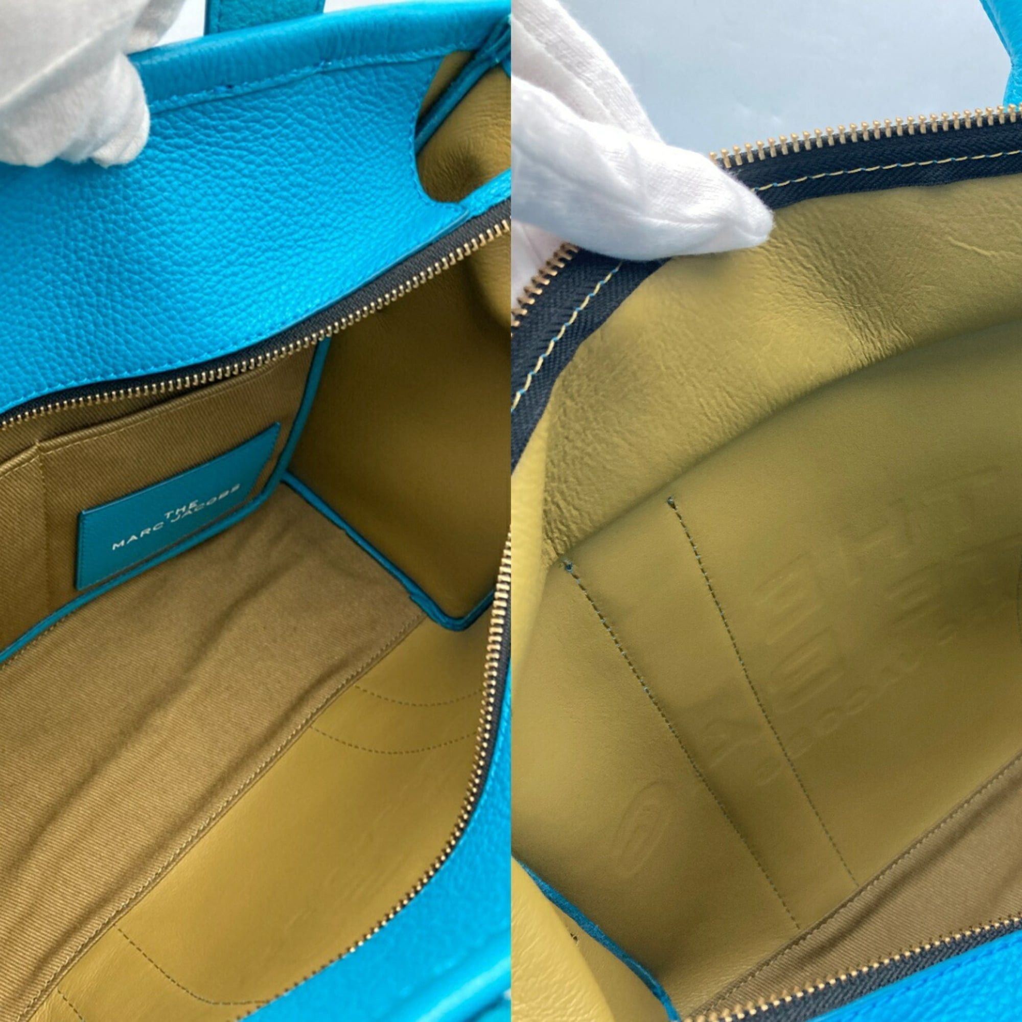 Marc Jacobs MARC JACOBS The Leather Tote Bag Medium Size ONE SIZE - 8 Thumbnail