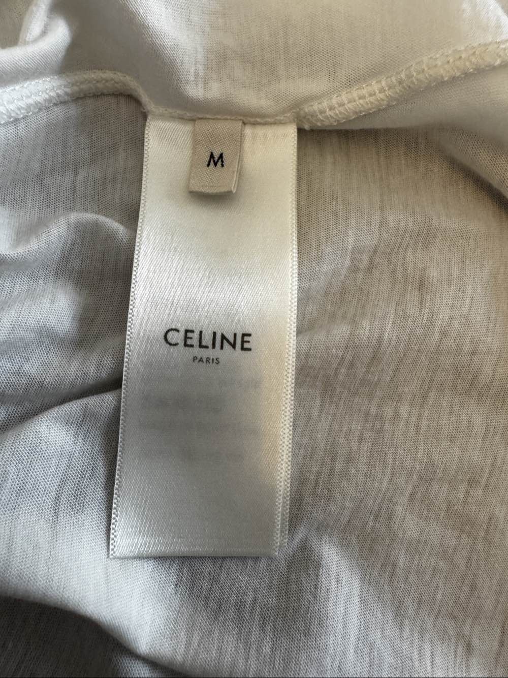 Celine Celine Logo T-Shirt Size M Size M / US 6-8 / IT 42-44 - 4 Thumbnail