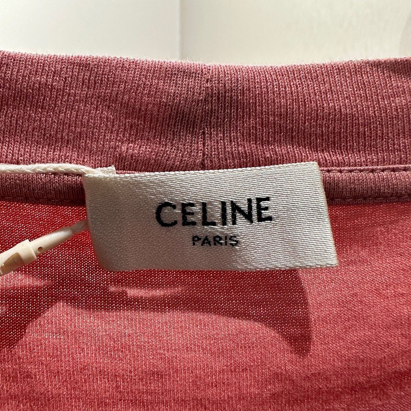 Celine Celine Pink Logo T-Shirt Size S Size S / US 4 / IT 40 - 3 Thumbnail