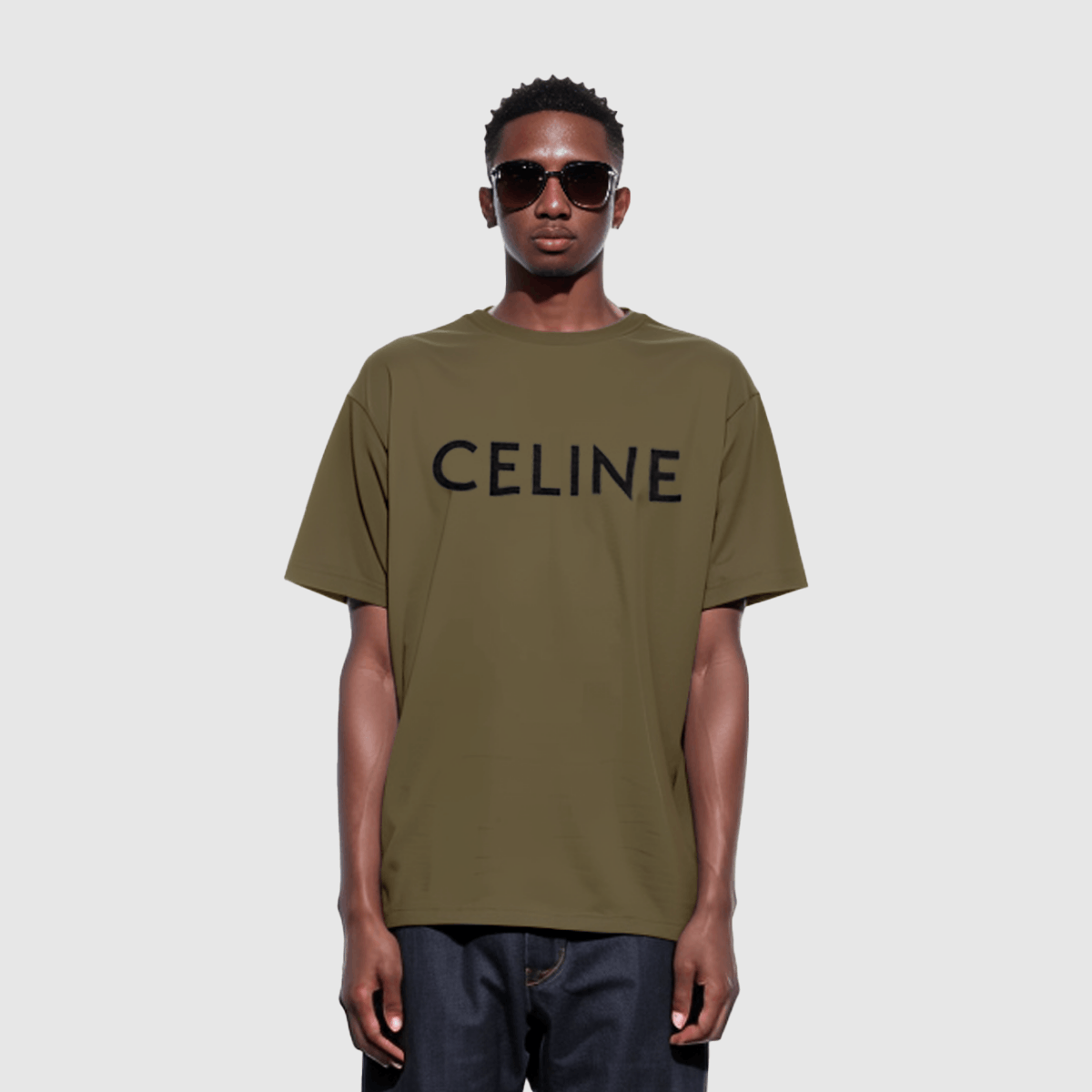 Celine Celine Logo Short Sleeve T-Shirt Size L Size US L / EU 52-54 / 3 - 8 Thumbnail