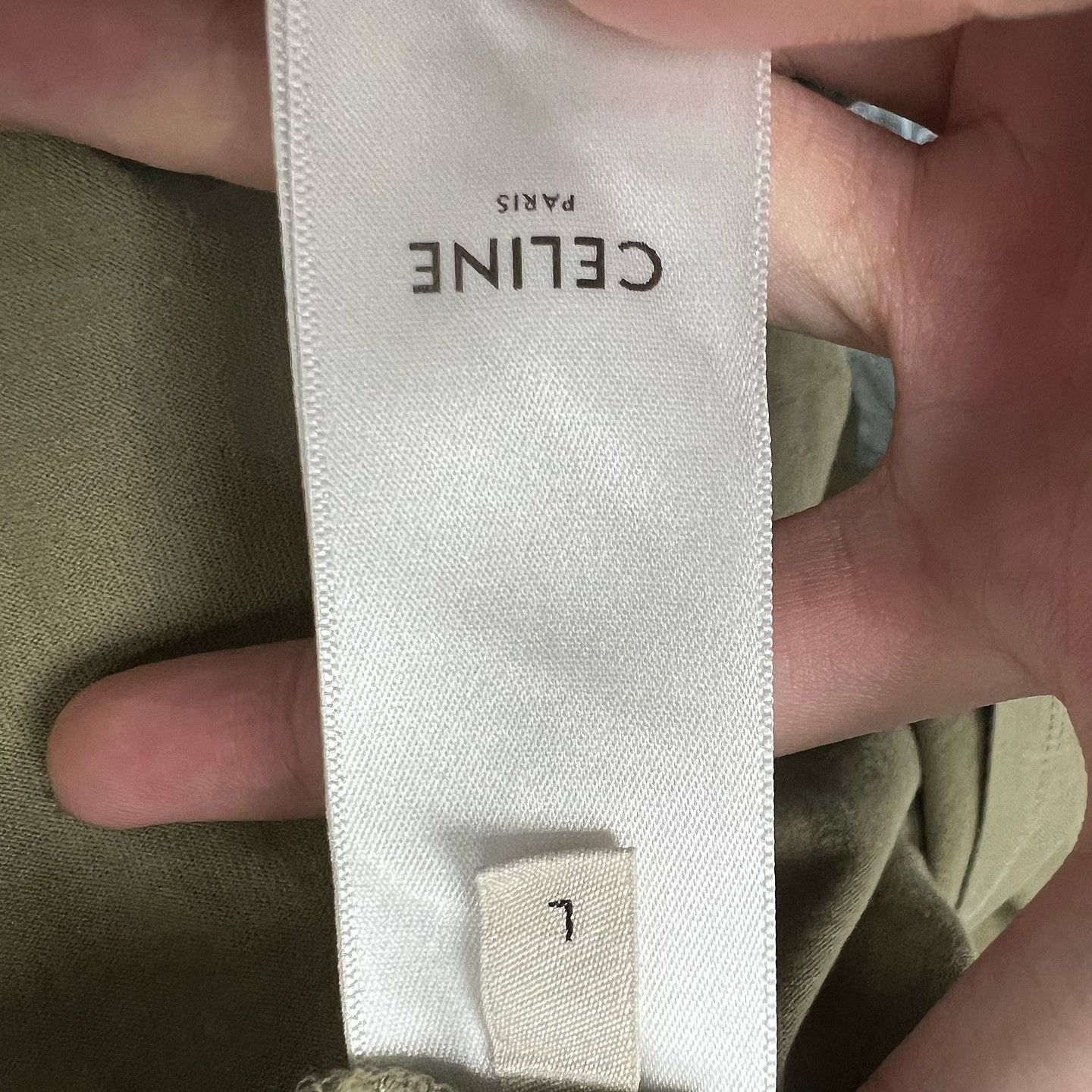 Celine Celine Logo Short Sleeve T-Shirt Size L Size US L / EU 52-54 / 3 - 4 Thumbnail
