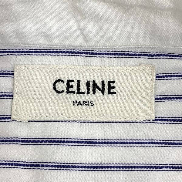 Celine Celine Triomphe Logo Button Up Size 38 Size S / US 4 / IT 40 - 3 Thumbnail