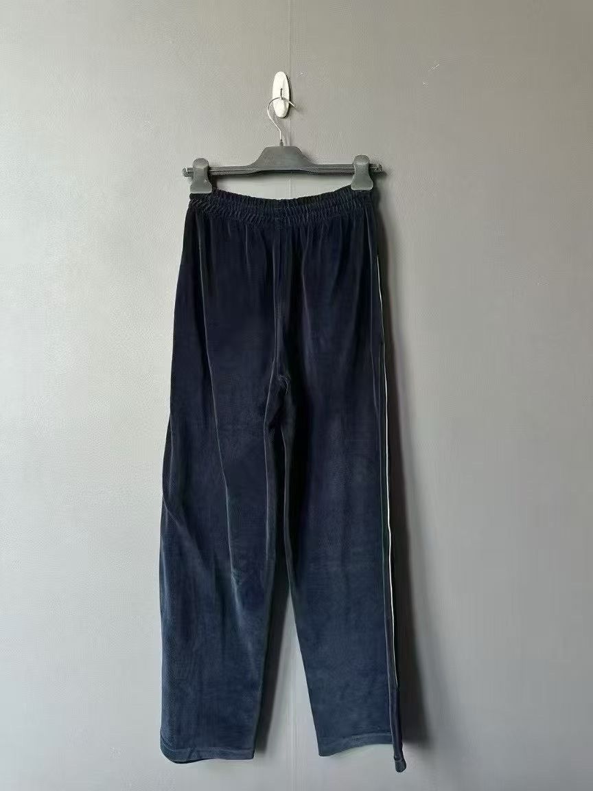 Celine Celine Striped Velour Joggers Size S Size 27" / US 4 / IT 40 - 2 Thumbnail