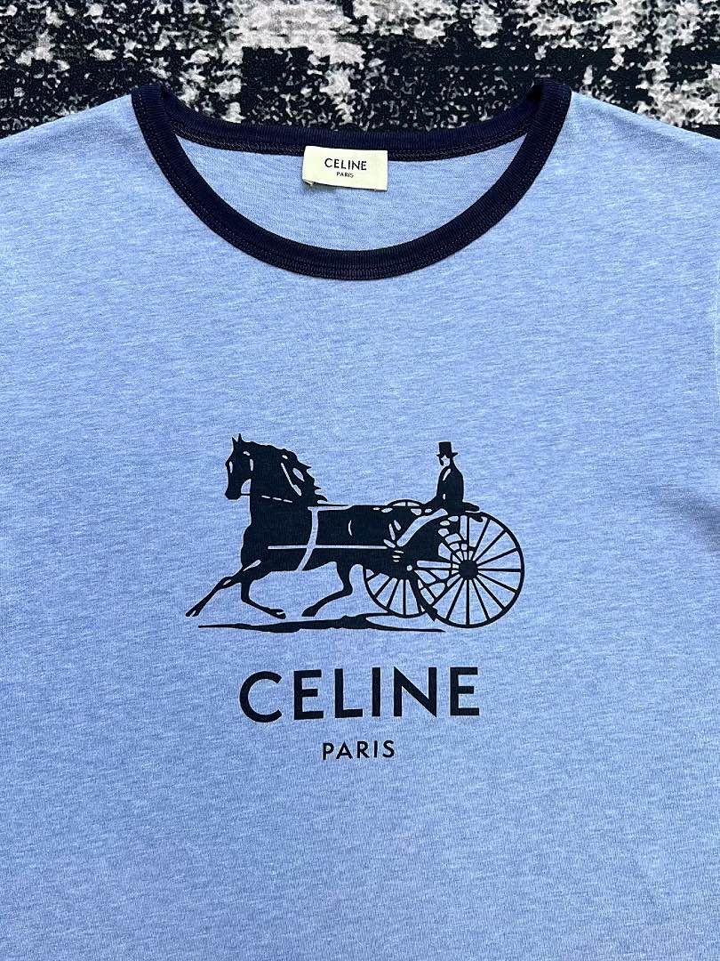 Celine Celine Sulky Logo T-Shirt Size S Size S / US 4 / IT 40 - 5 Thumbnail