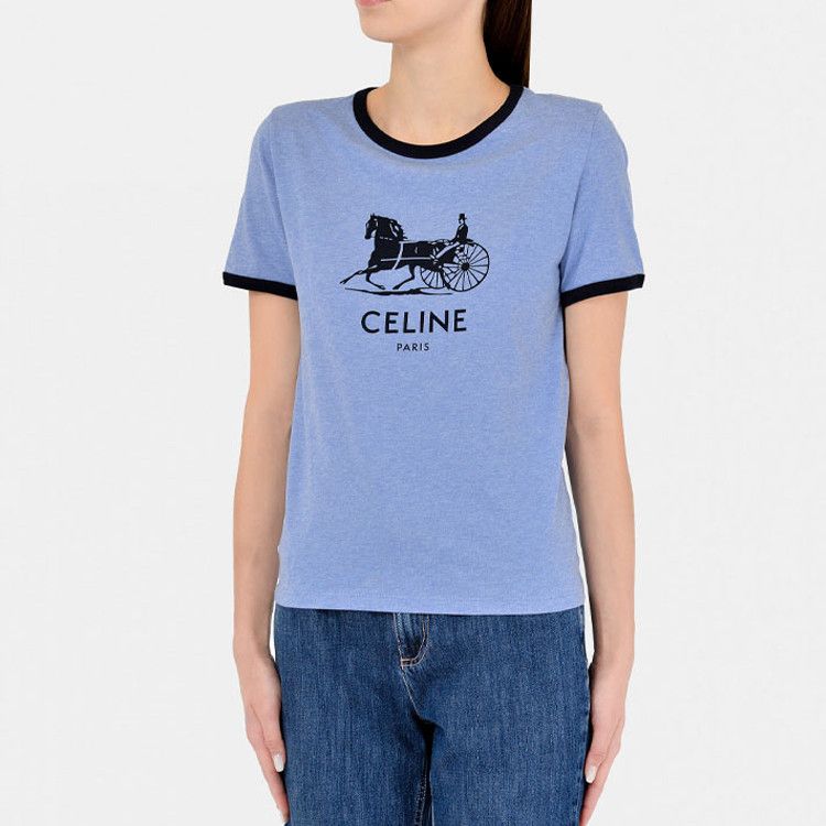 Celine Celine Sulky Logo T-Shirt Size S Size S / US 4 / IT 40 - 10 Thumbnail