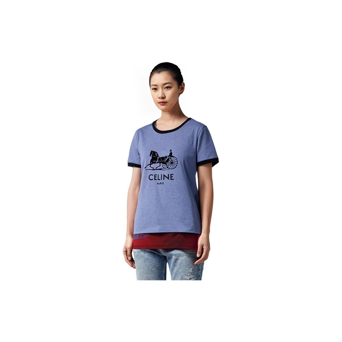 Celine Celine Sulky Logo T-Shirt Size S Size S / US 4 / IT 40 - 8 Thumbnail