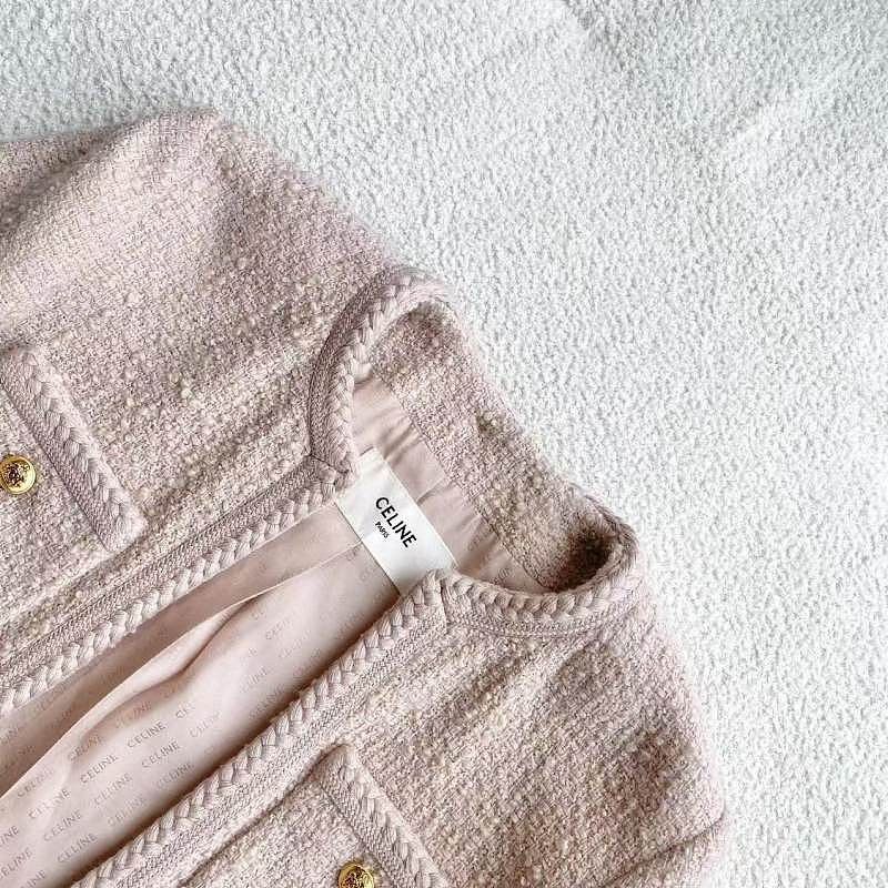 Celine Celine Pink Tweed Jacket Size 34 Size XS / US 0-2 / IT 36-38 - 3 Thumbnail
