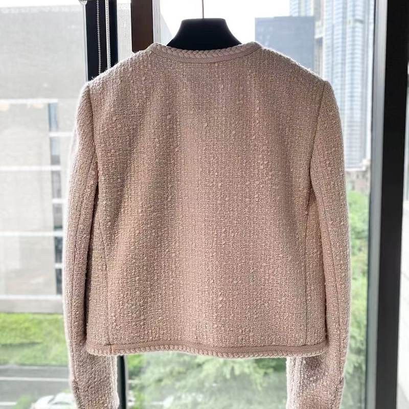 Celine Celine Pink Tweed Jacket Size 34 Size XS / US 0-2 / IT 36-38 - 2 Thumbnail