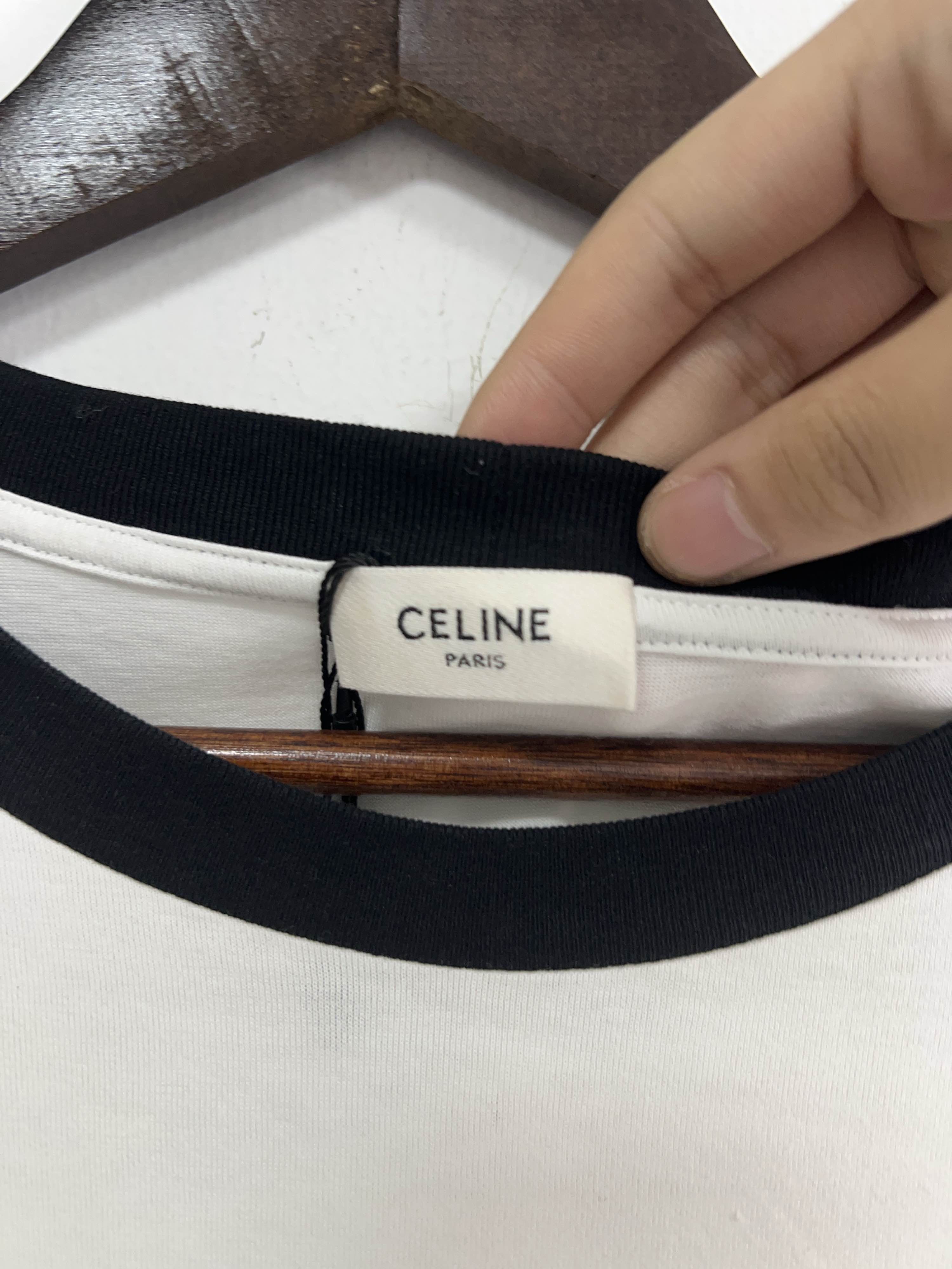 Celine Celine Letter Print T-Shirt Size S Size US S / EU 44-46 / 1 - 3 Thumbnail
