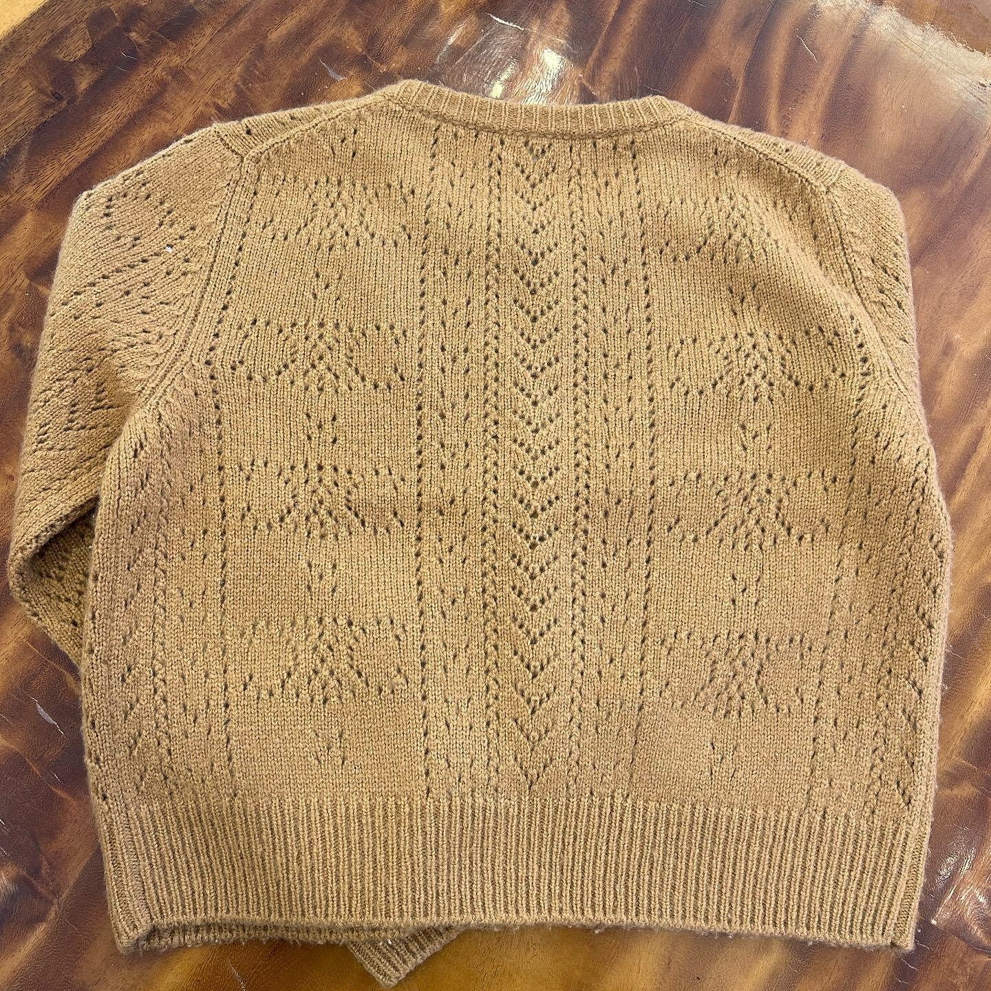 Celine CELINE Pointelle Knit Cardigan Size M Size M / US 6-8 / IT 42-44 - 2 Thumbnail