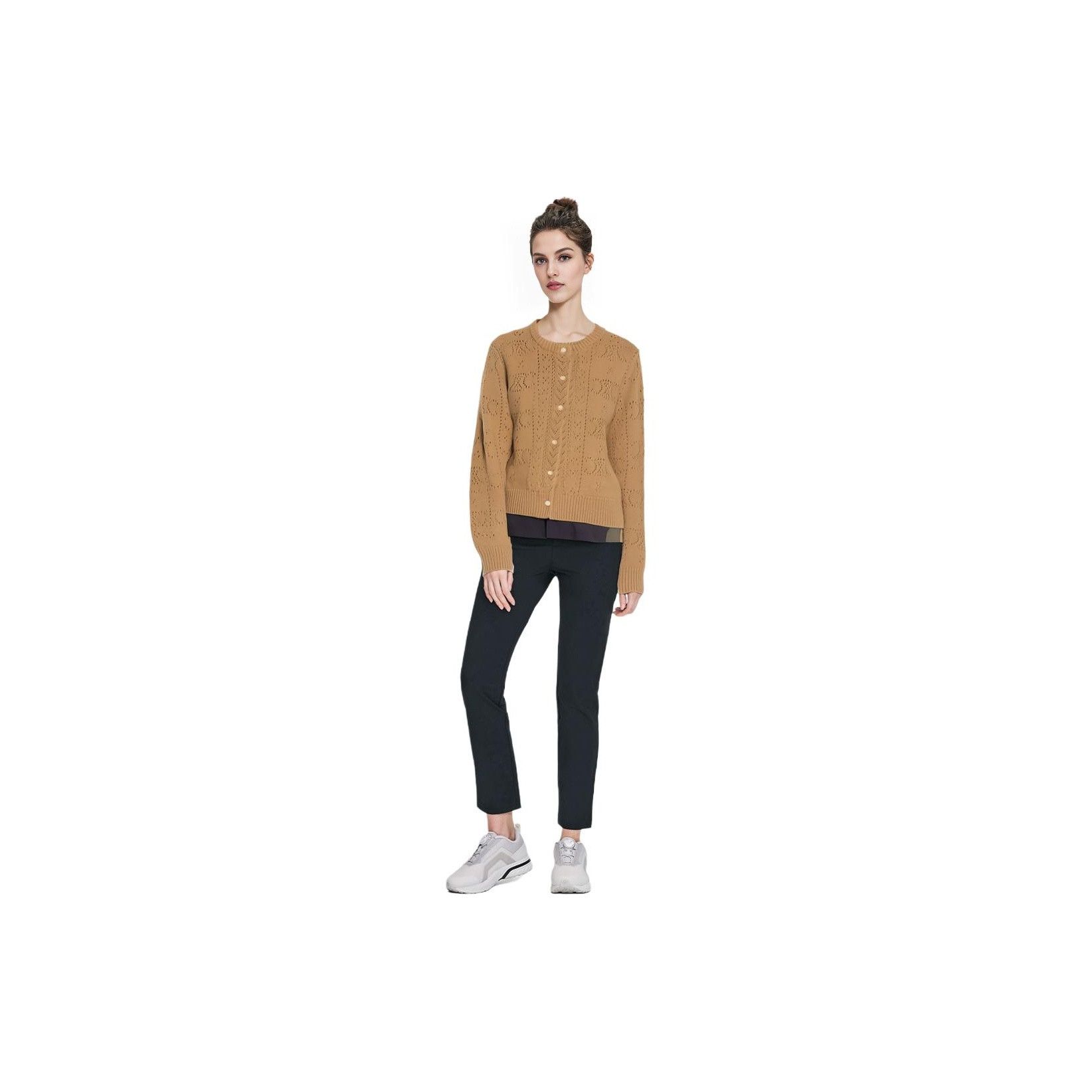 Celine CELINE Pointelle Knit Cardigan Size M Size M / US 6-8 / IT 42-44 - 9 Thumbnail