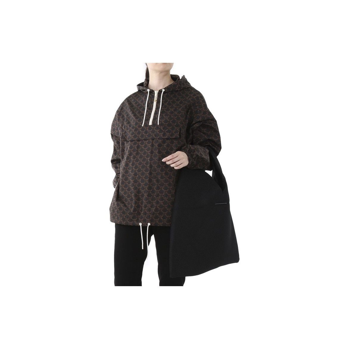 Celine Celine Triomphe Monogram Hooded Jacket 34 Size XS / US 0-2 / IT 36-38 - 8 Thumbnail