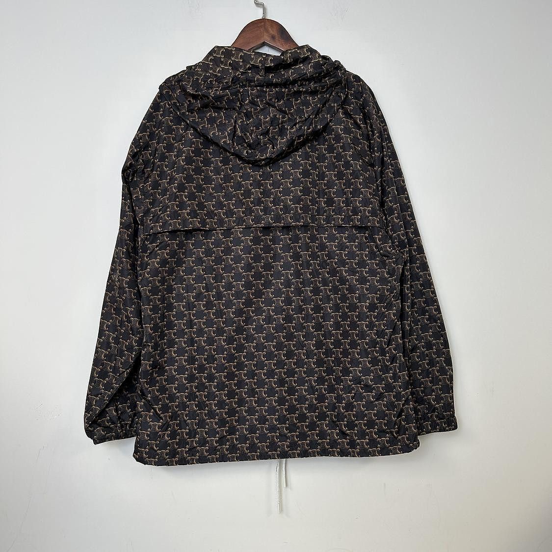 Celine Celine Triomphe Monogram Hooded Jacket 34 Size XS / US 0-2 / IT 36-38 - 2 Thumbnail
