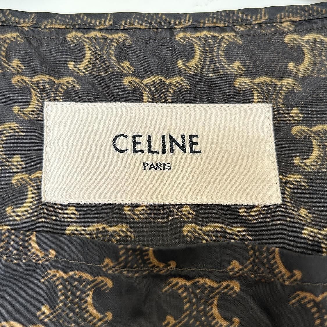 Celine Celine Triomphe Monogram Hooded Jacket 34 Size XS / US 0-2 / IT 36-38 - 3 Thumbnail