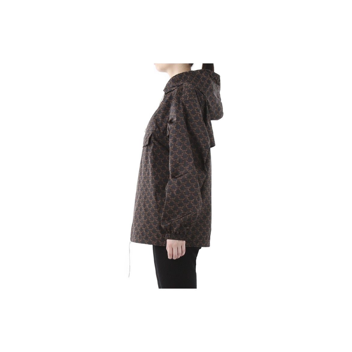 Celine Celine Triomphe Monogram Hooded Jacket 34 Size XS / US 0-2 / IT 36-38 - 10 Thumbnail