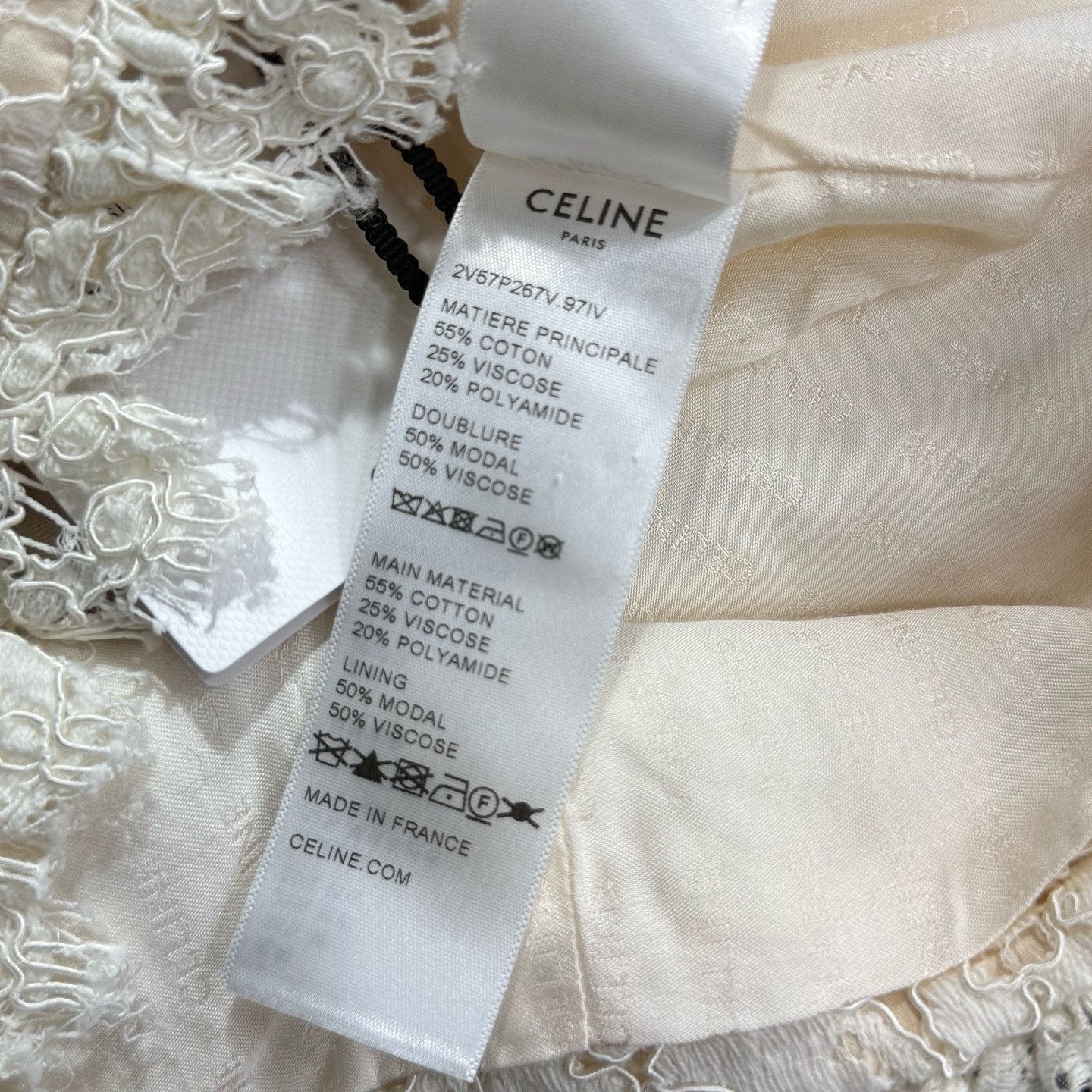 Celine CELINE Lace Button Jacket Size 38 Size S / US 4 / IT 40 - 6 Thumbnail