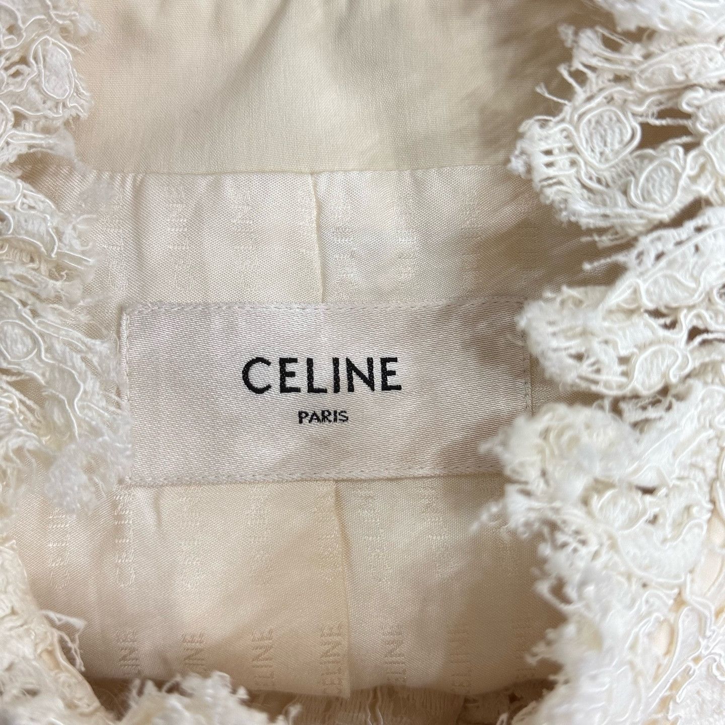Celine CELINE Lace Button Jacket Size 38 Size S / US 4 / IT 40 - 3 Thumbnail