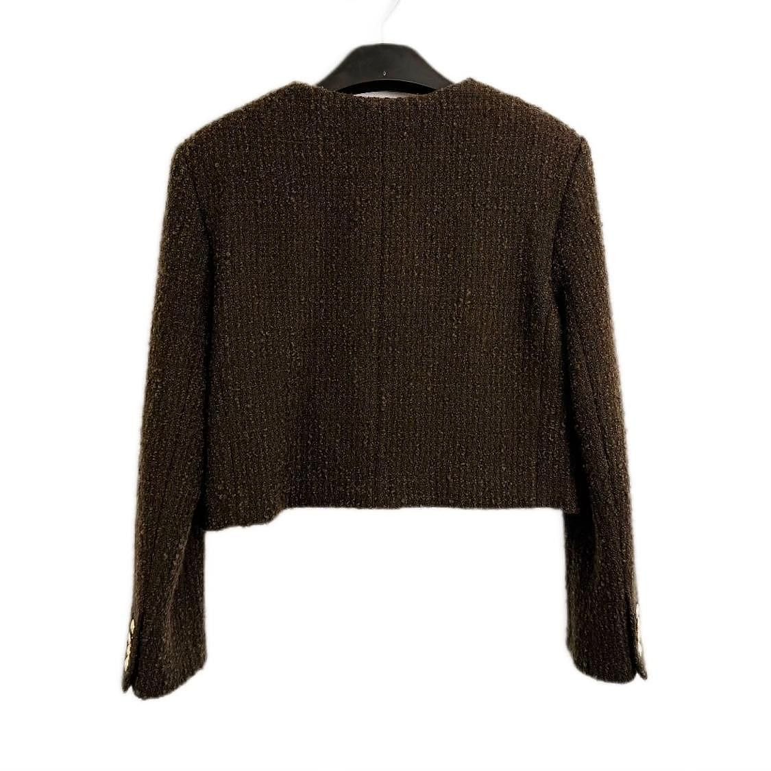 Celine Celine Wool Tweed Button Jacket Size 38 Size S / US 4 / IT 40 - 2 Thumbnail