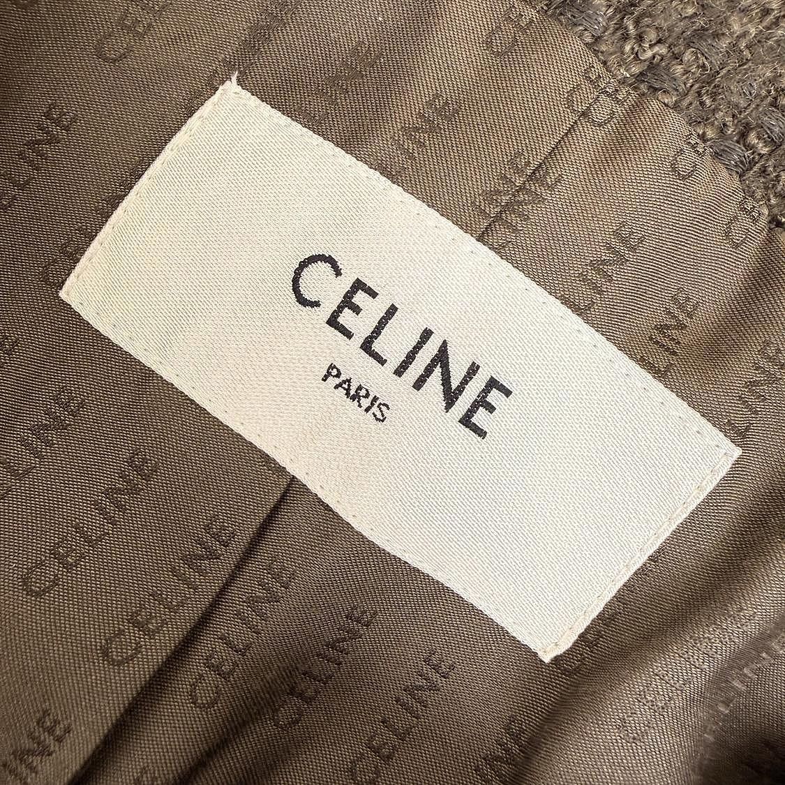 Celine Celine Wool Tweed Button Jacket Size 38 Size S / US 4 / IT 40 - 3 Thumbnail