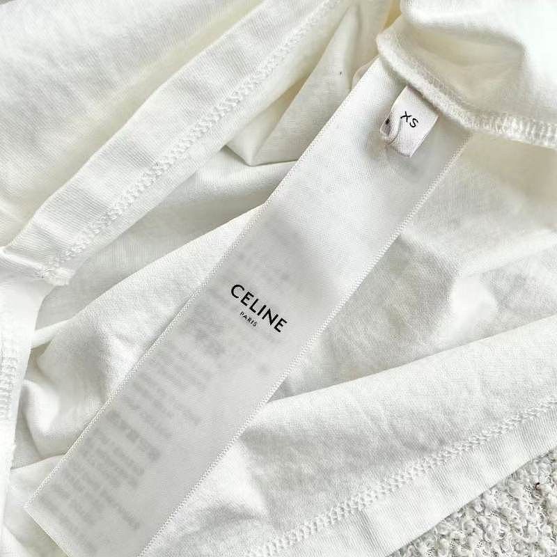 Celine Celine Graphic Logo T-Shirt Size XS Size XS / US 0-2 / IT 36-38 - 4 Thumbnail