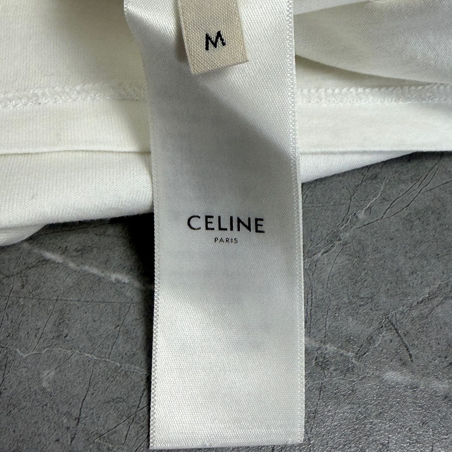 Celine Celine Logo Short Sleeve T-Shirt Size M Size M / US 6-8 / IT 42-44 - 4 Thumbnail