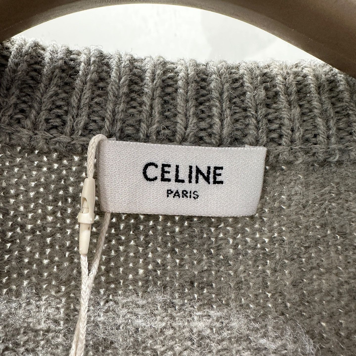 Celine CELINE Triomphe Stripe Sweater Size L Size US L / EU 52-54 / 3 - 3 Thumbnail