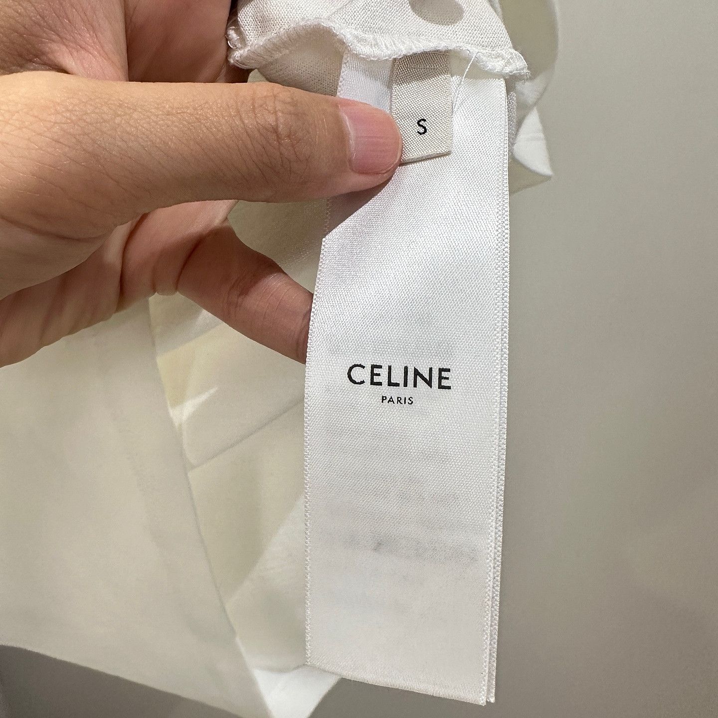Celine Celine Logo Print T-Shirt Size S Size S / US 4 / IT 40 - 6 Thumbnail