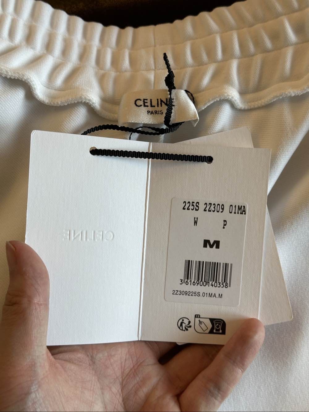 Celine Celine Stripe Logo Shorts Size M Size 27" / US 4 / IT 40 - 3 Thumbnail