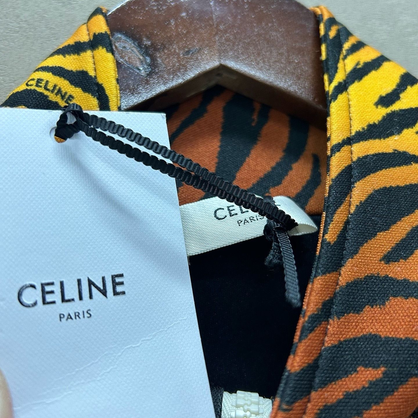 Celine Celine Tiger Print Track Jacket Size S Size US S / EU 44-46 / 1 - 3 Thumbnail