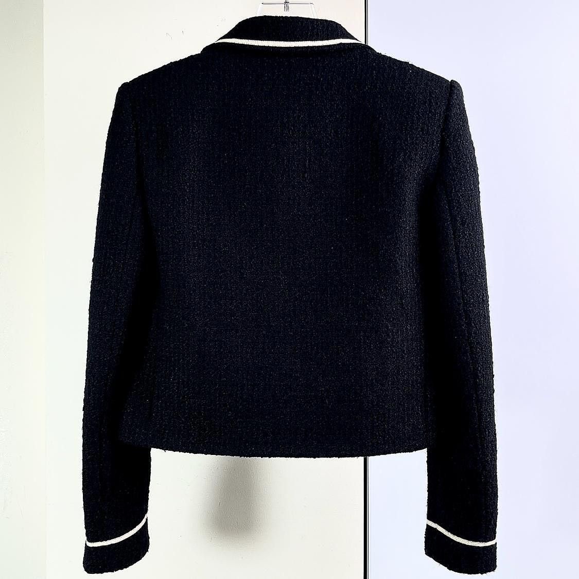 Celine CELINE Bouclé Tweed Blazer Size 34 Size XS / US 0-2 / IT 36-38 - 2 Thumbnail