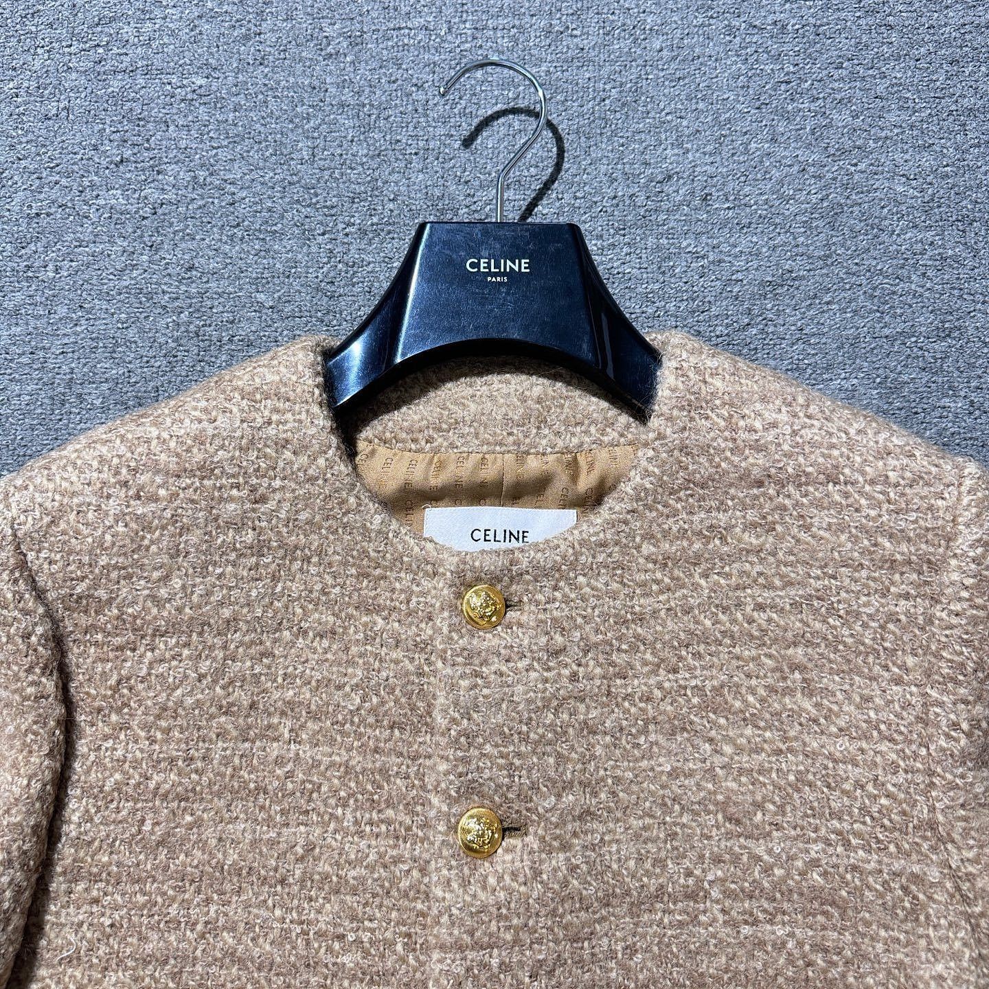 Celine Celine Mohair Blend Jacket FR 38 Size S / US 4 / IT 40 - 6 Thumbnail