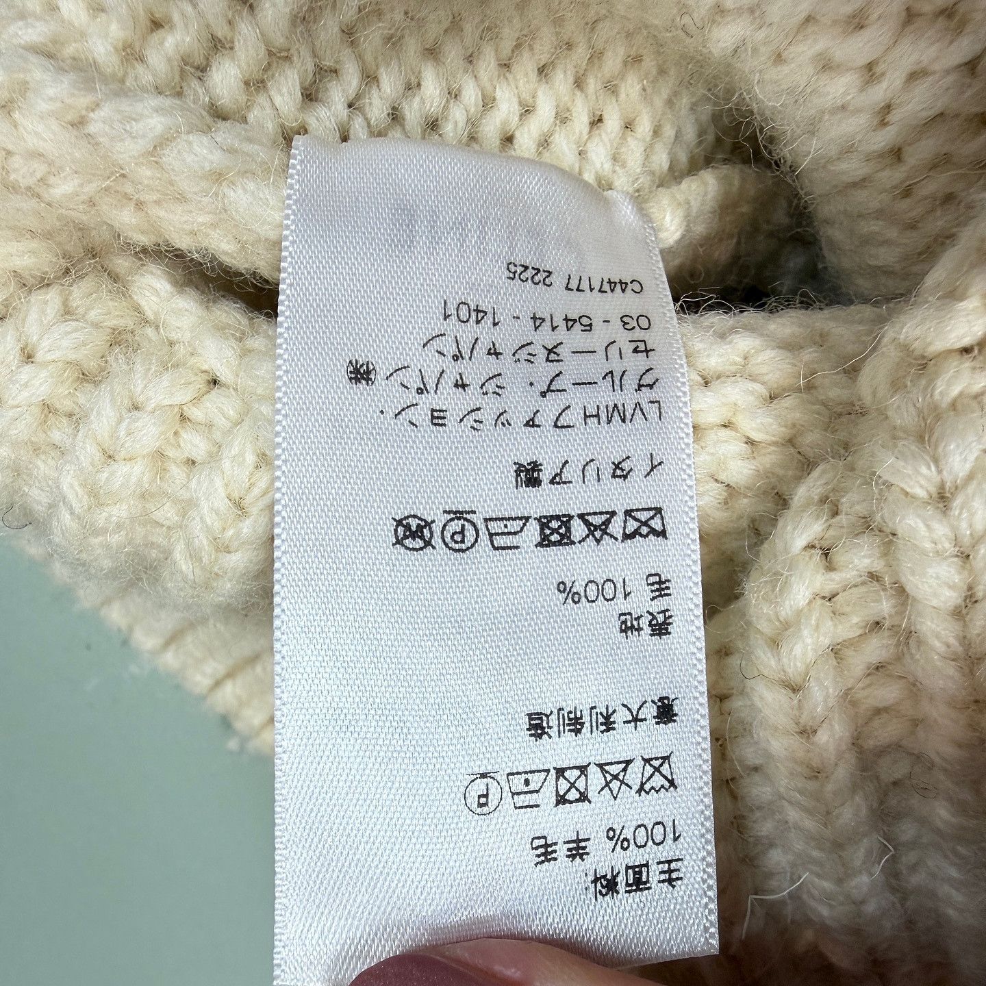 Celine Celine Triomphe Wool Sweater Size S Size S / US 4 / IT 40 - 6 Thumbnail