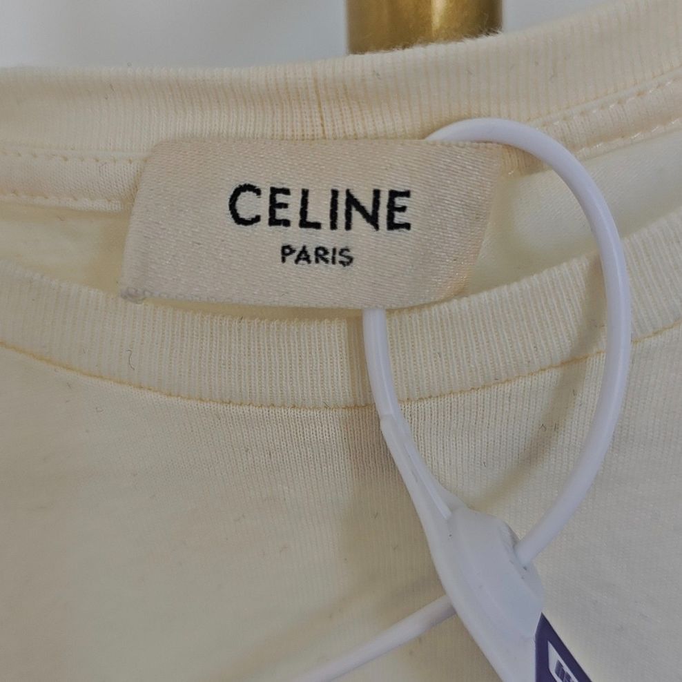 Celine Celine Logo Print T-Shirt Size S Size S / US 4 / IT 40 - 3 Thumbnail