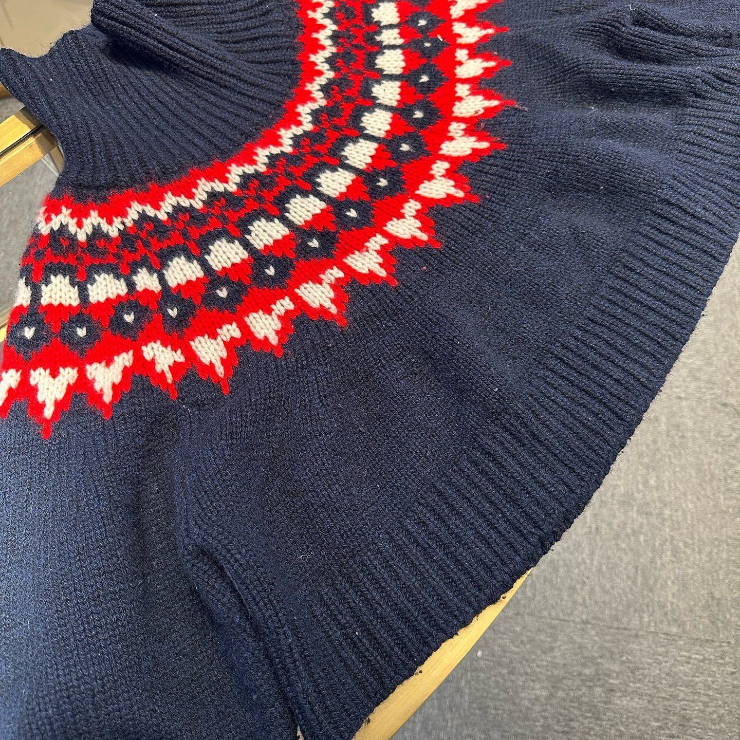 Celine Celine Fair Isle Cashmere Sweater Size M Size M / US 6-8 / IT 42-44 - 10 Thumbnail