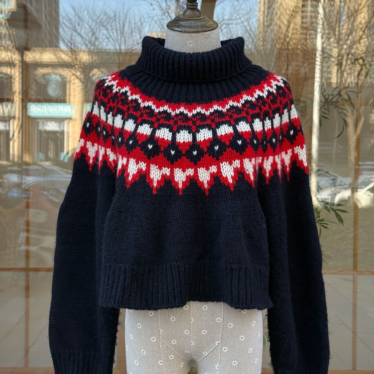 Celine Celine Fair Isle Cashmere Sweater Size M Size M / US 6-8 / IT 42-44 - 14 Thumbnail