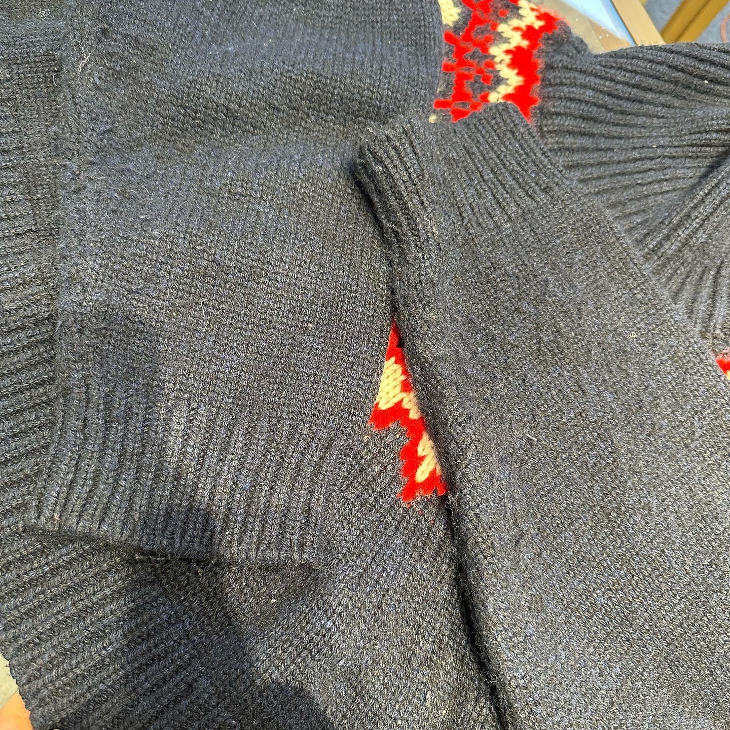 Celine Celine Fair Isle Cashmere Sweater Size M Size M / US 6-8 / IT 42-44 - 13 Thumbnail