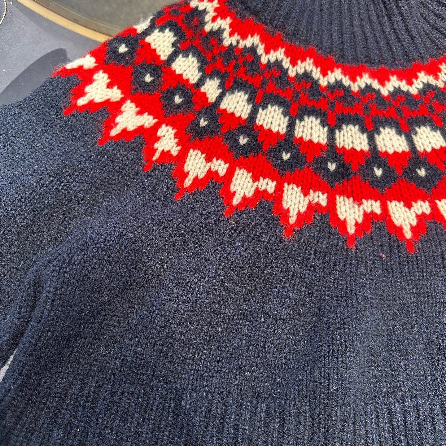 Celine Celine Fair Isle Cashmere Sweater Size M Size M / US 6-8 / IT 42-44 - 11 Thumbnail