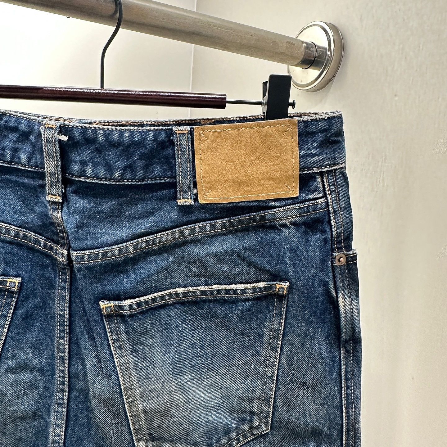 Celine CELINE Denim Mini Skirt Size 27 Size 27" / US 4 / IT 40 - 5 Thumbnail