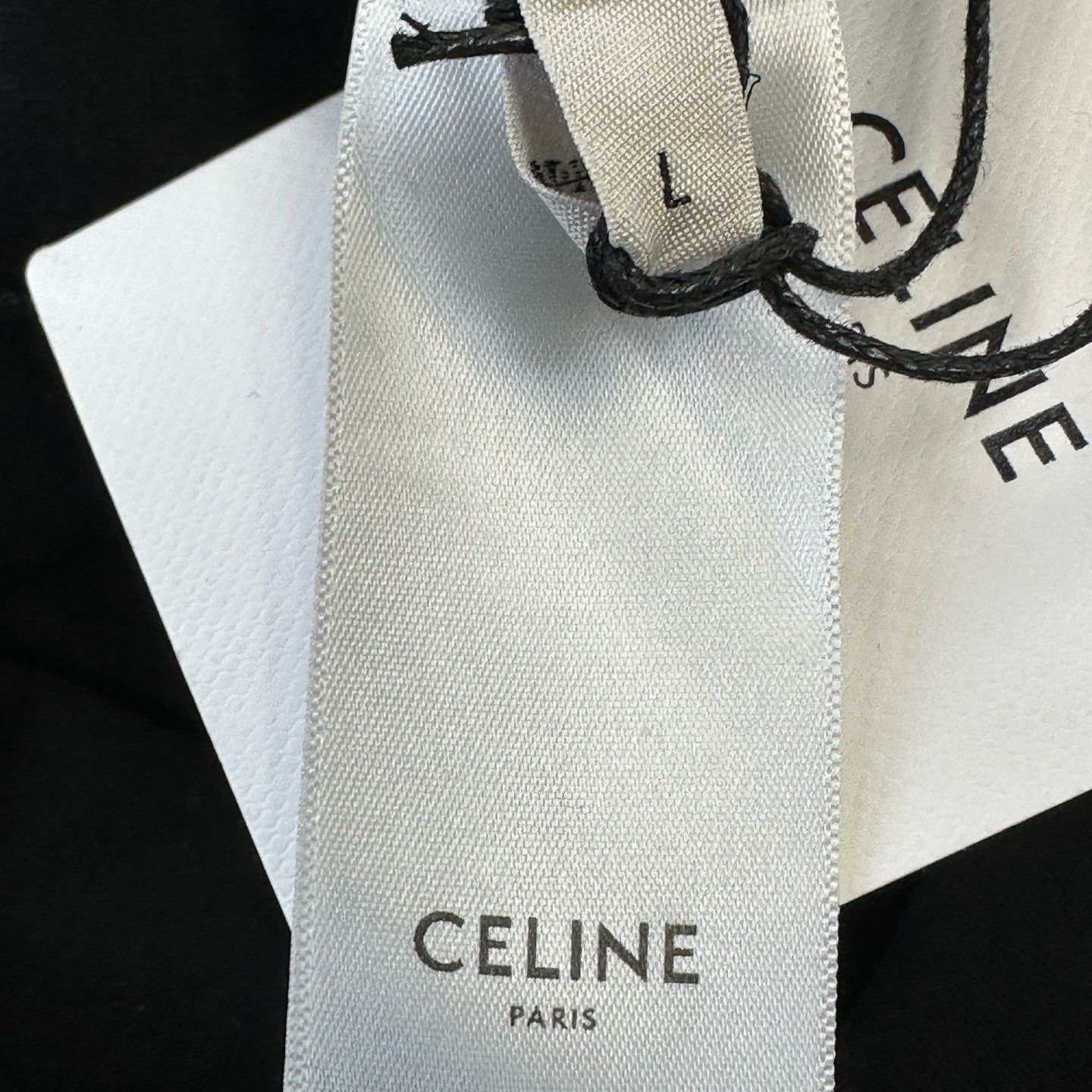 Celine Celine Logo Embroidery Tank Top Size L Size L / US 10 / IT 46 - 4 Thumbnail