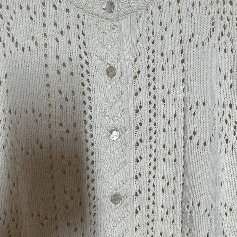 Celine Celine Knit Button Up Cardigan Size M Size M / US 6-8 / IT 42-44 - 6 Thumbnail