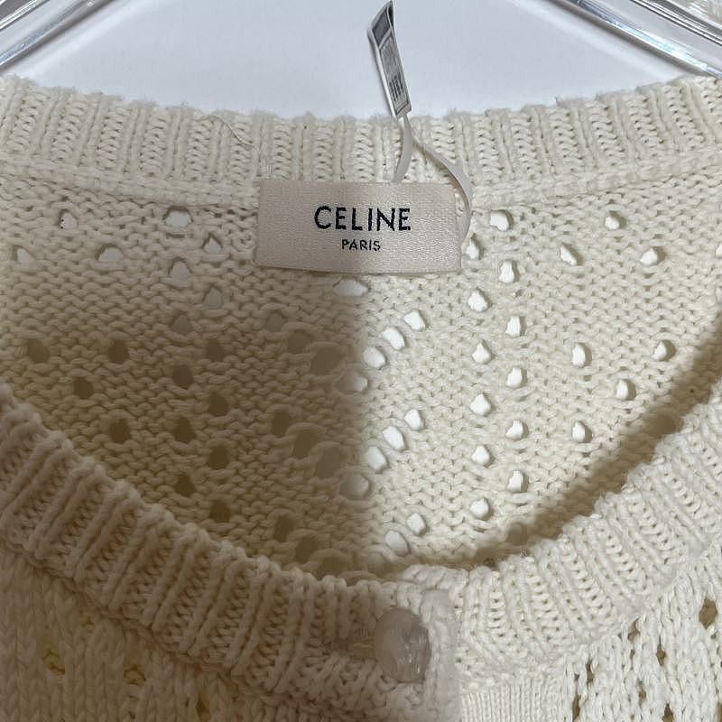 Celine Celine Knit Button Up Cardigan Size M Size M / US 6-8 / IT 42-44 - 3 Thumbnail