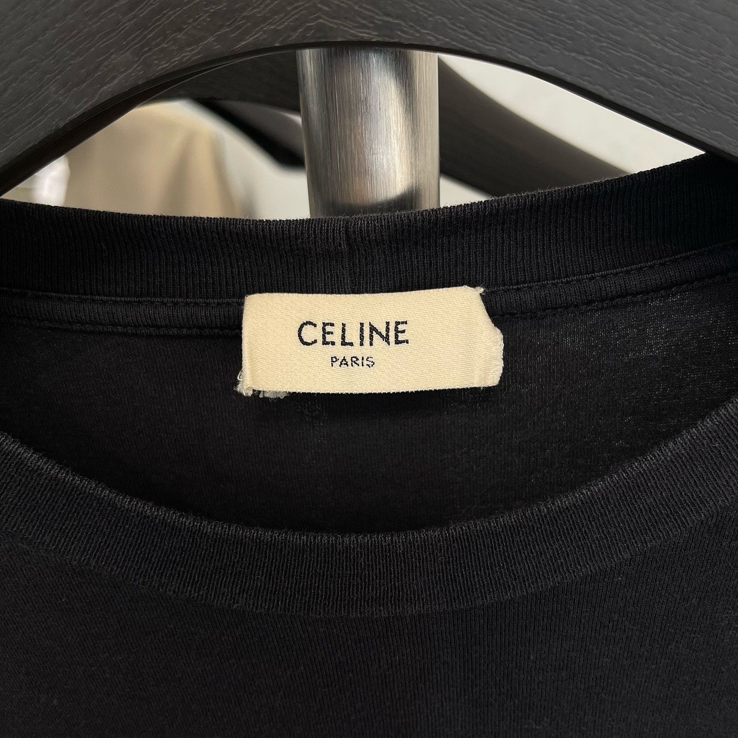 Celine Celine Studded Logo T-Shirt Size M Size US M / EU 48-50 / 2 - 3 Thumbnail
