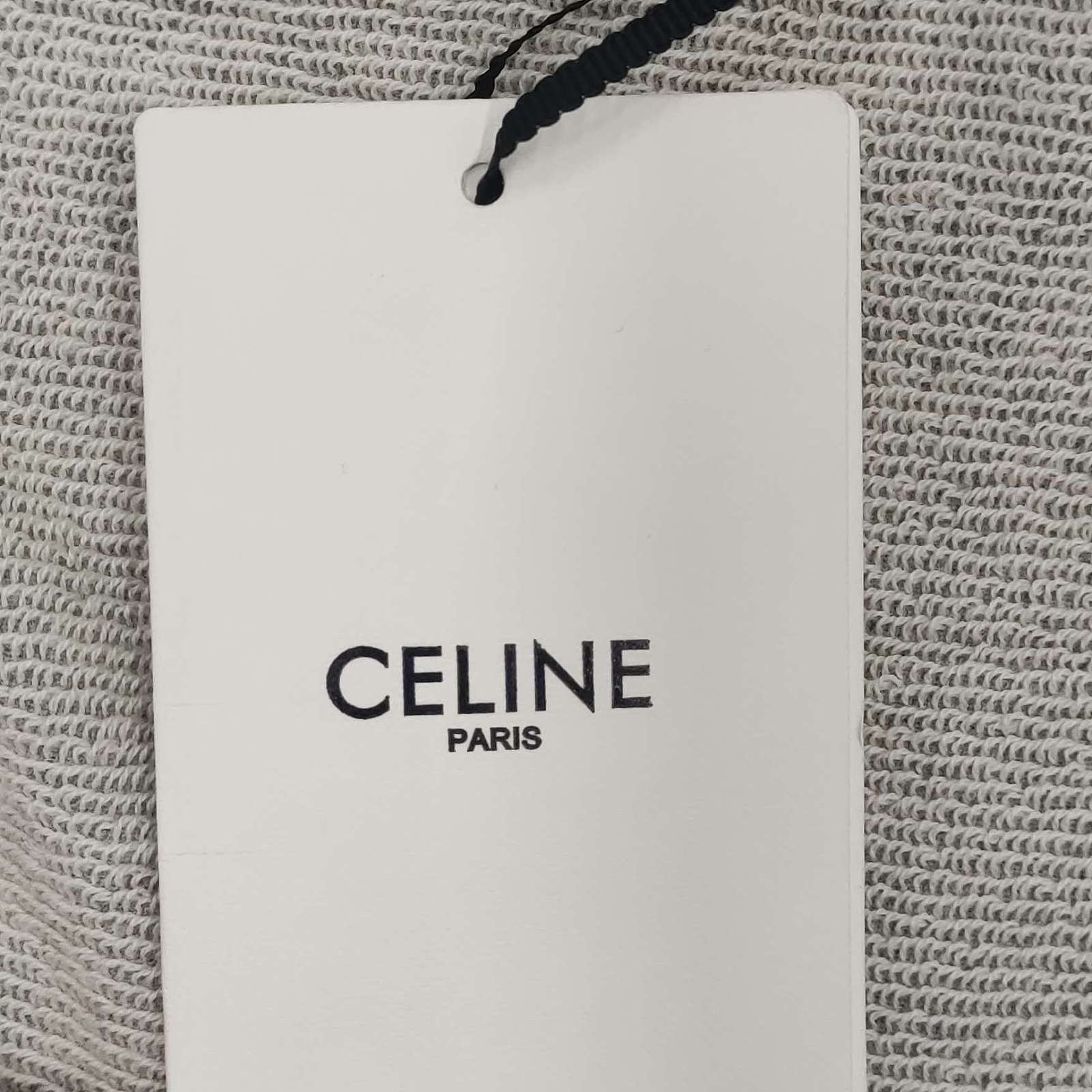 Celine Celine Lace-Up Logo Sweatshirt Size M Size M / US 6-8 / IT 42-44 - 7 Thumbnail