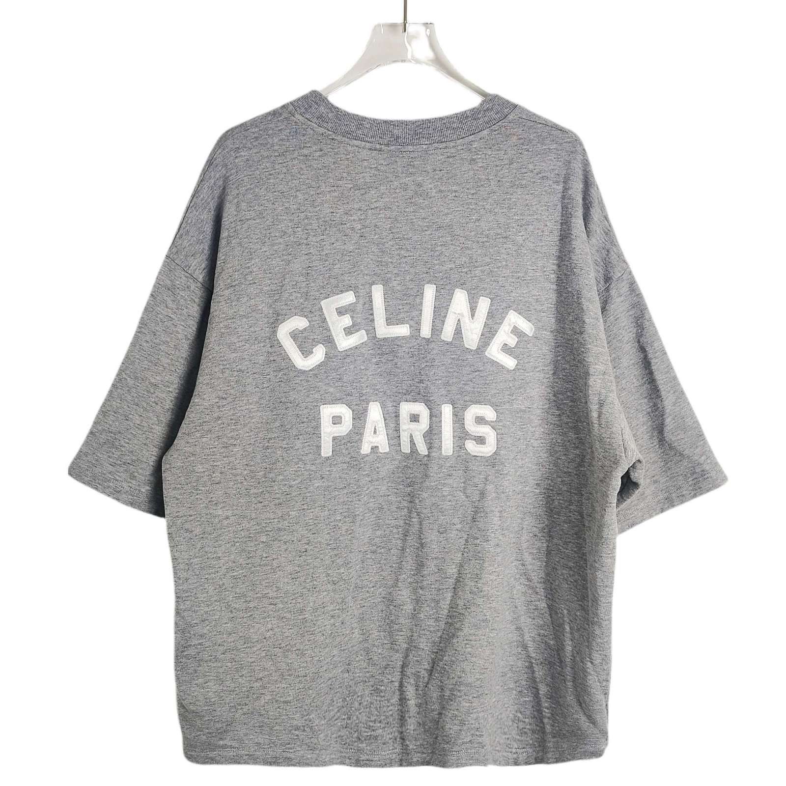 Celine Celine Lace-Up Logo Sweatshirt Size M Size M / US 6-8 / IT 42-44 - 2 Thumbnail